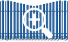 Дизайн секции забора из штакетника Чайка